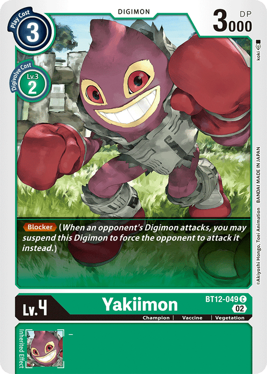 Yakiimon - Across Time - Common - BT12-049 C
