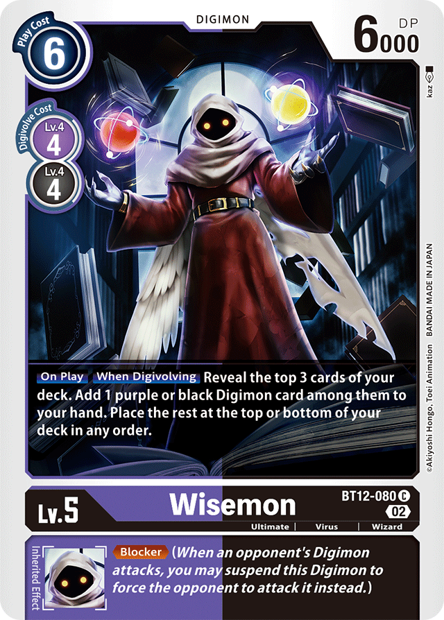Wisemon - Across Time - Common - BT12-080 C