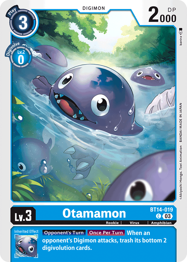 Otamamon - Blast Ace - Common - BT14-019 C