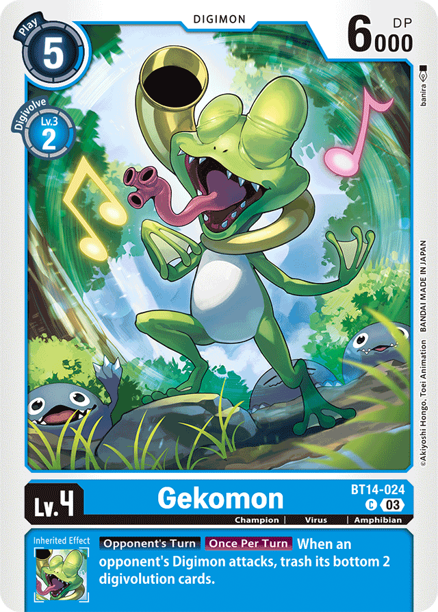 Gekomon - Blast Ace - Common - BT14-024 C