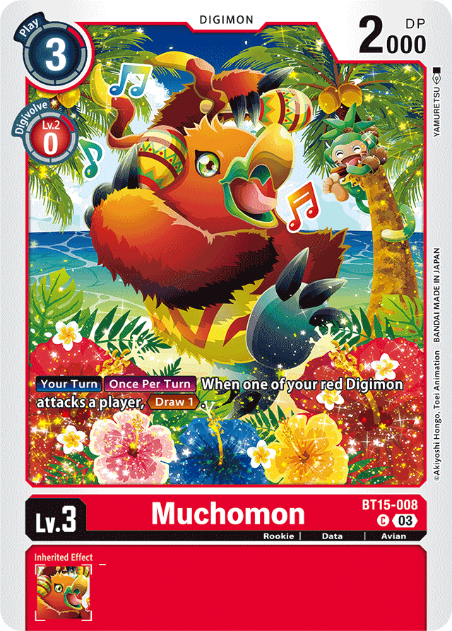 Muchomon - Exceed Apocalypse - Common - BT15-008 C