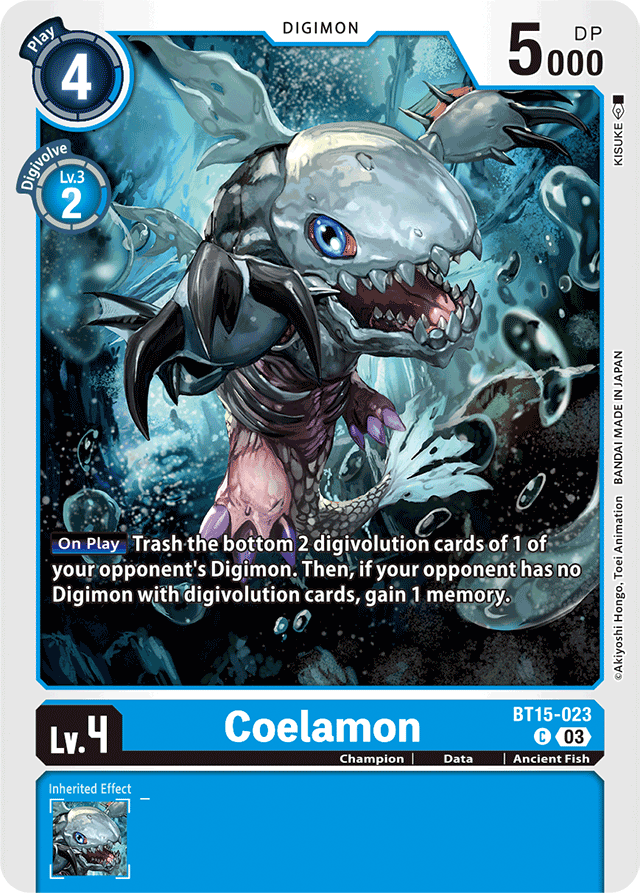 Coelamon - Exceed Apocalypse - Common - BT15-023 U