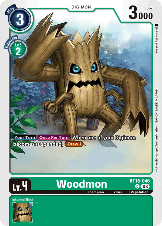 Woodmon - Exceed Apocalypse - Common - BT15-046 C