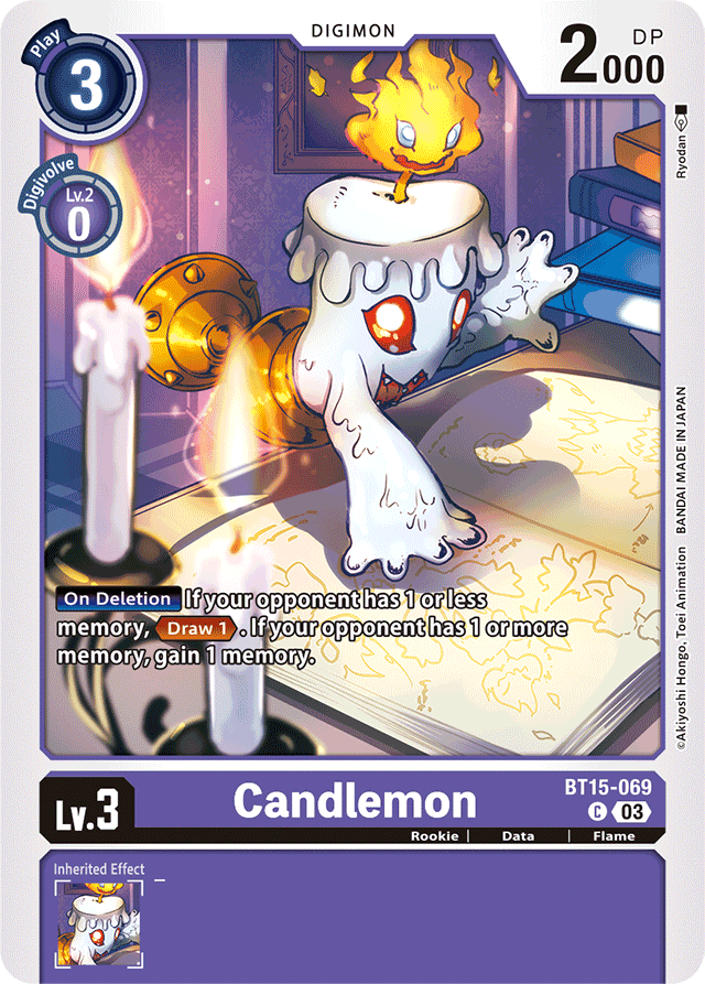Candlemon - Exceed Apocalypse - Common - BT15-069 C