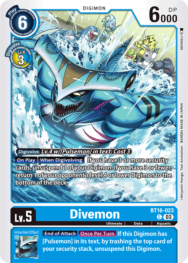 Divemon - Beginning Observer - Common - BT16-023 C