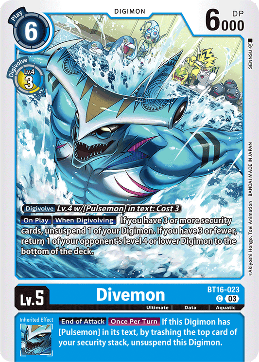 Divemon - Beginning Observer - Common - BT16-023 C