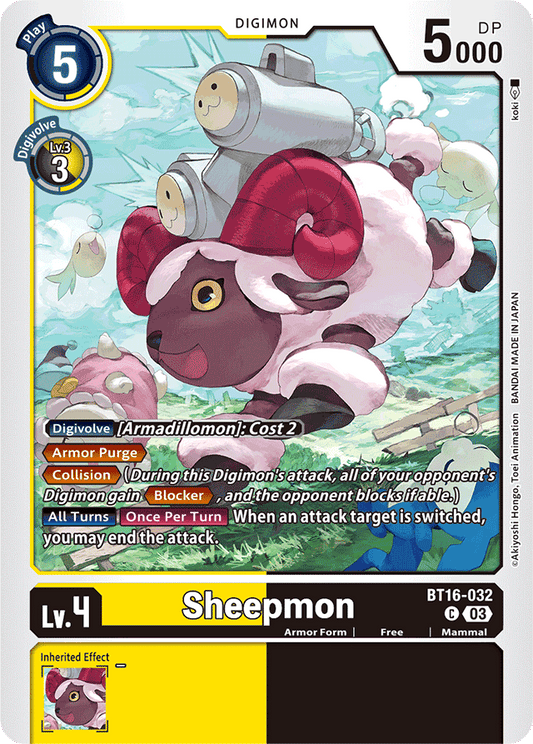 Sheepmon - Beginning Observer - Common - BT16-032 C