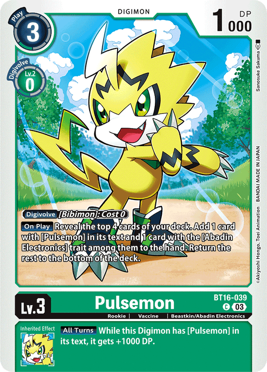 Pulsemon - Beginning Observer - Common - BT16-039 C