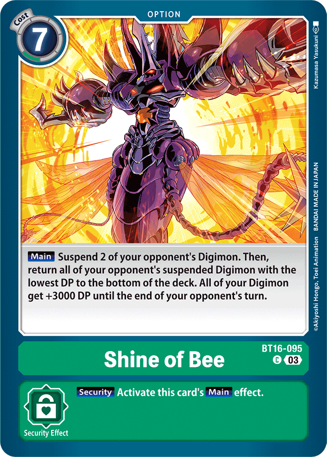 Shine of Bee - Beginning Observer - Common - BT16-095 C