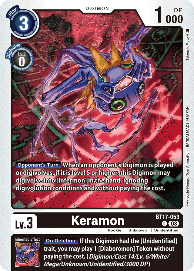 Keramon - Secret Crisis - Common - BT17-053 C