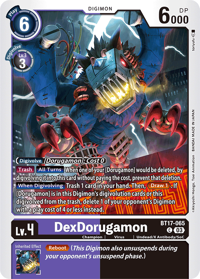 DexDorugamon - Secret Crisis - Common - BT17-065 C