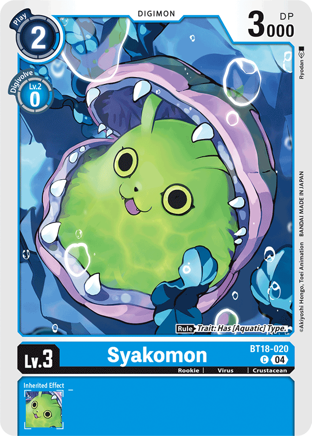 Syakomon - Release Special Booster 2.0 - Common - BT18-020 C