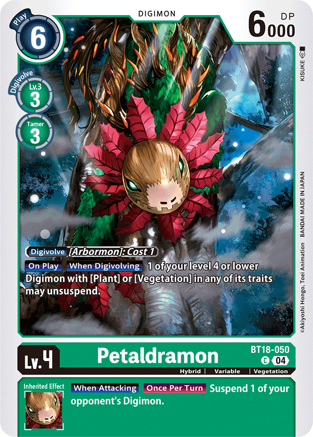 Petaldramon - Release Special Booster 2.0 - Common - BT18-050 C