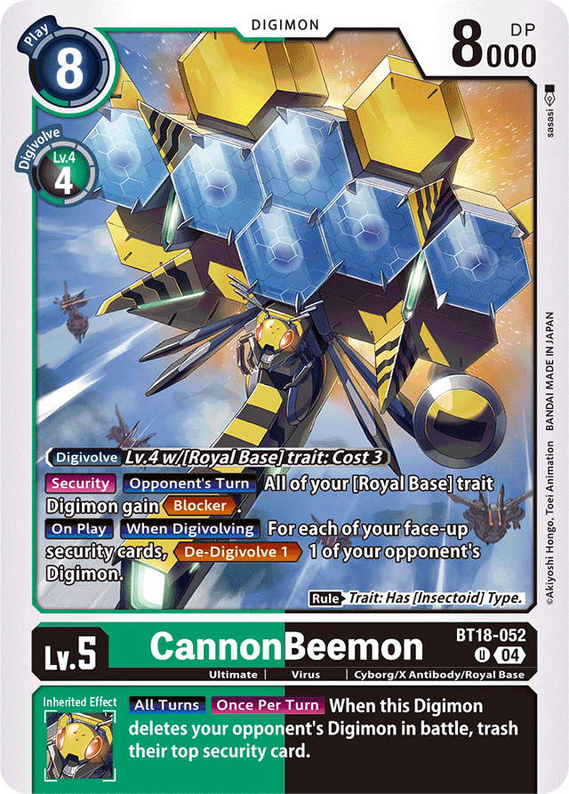 CannonBeemon - Release Special Booster 2.0 - Uncommon - BT18-052 U