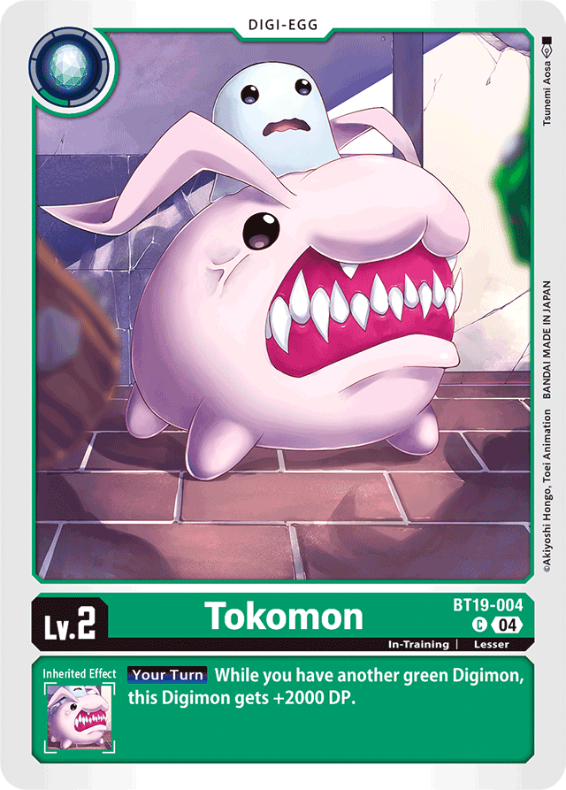 Tokomon - Release Special Booster 2.0 - Common - BT19-004 C
