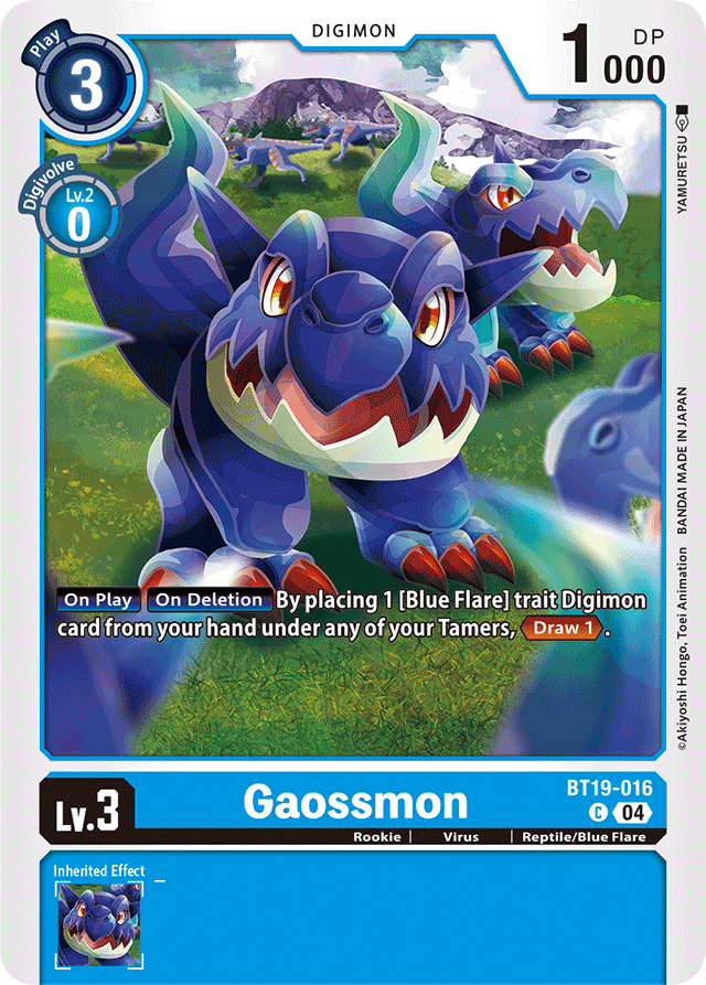 Gaossmon - Release Special Booster 2.5 - Common - BT19-016 C