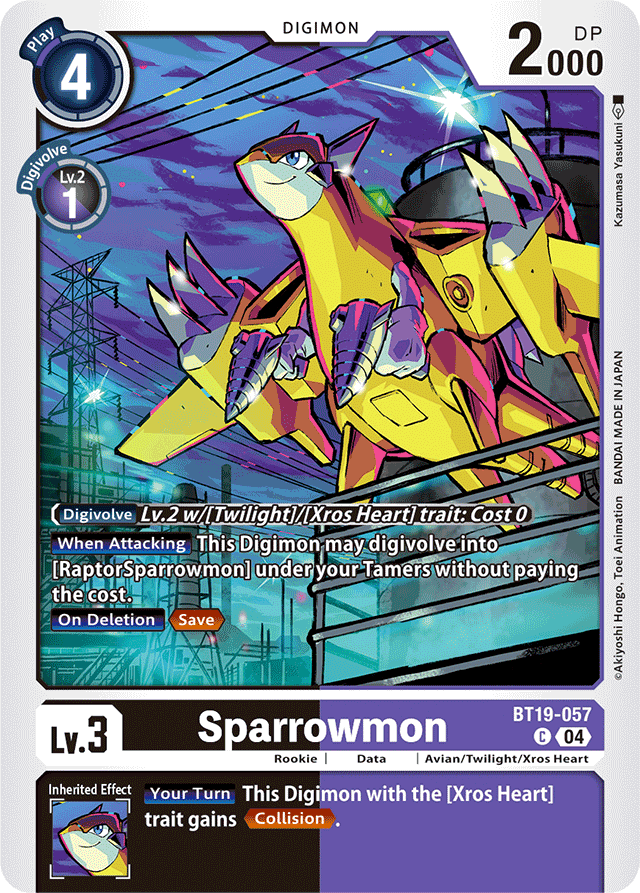 Sparrowmon - Release Special Booster 2.5 - Common - BT19-057 C