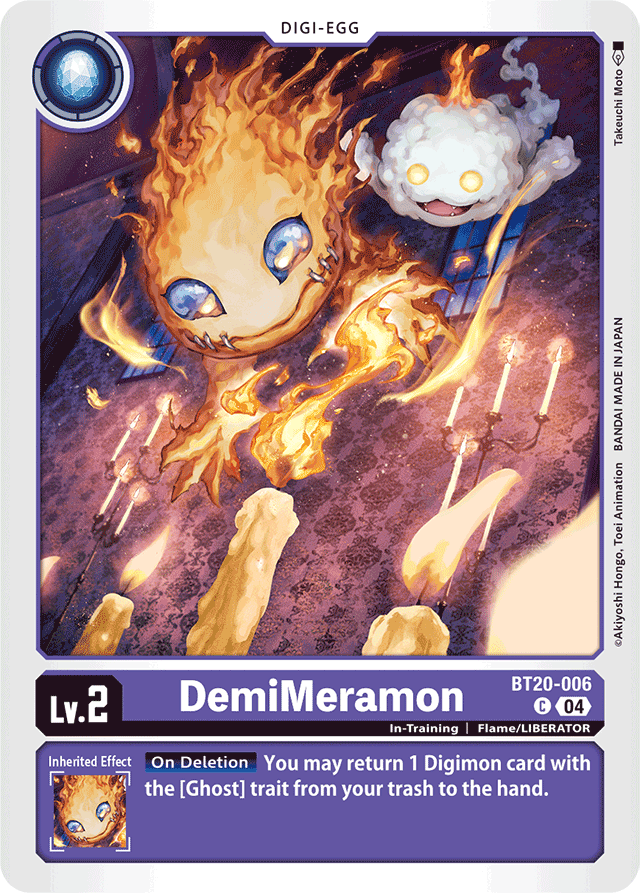 DemiMeramon - BT20-006 - Release Special Booster 2.5 - Common - BT20-006 C