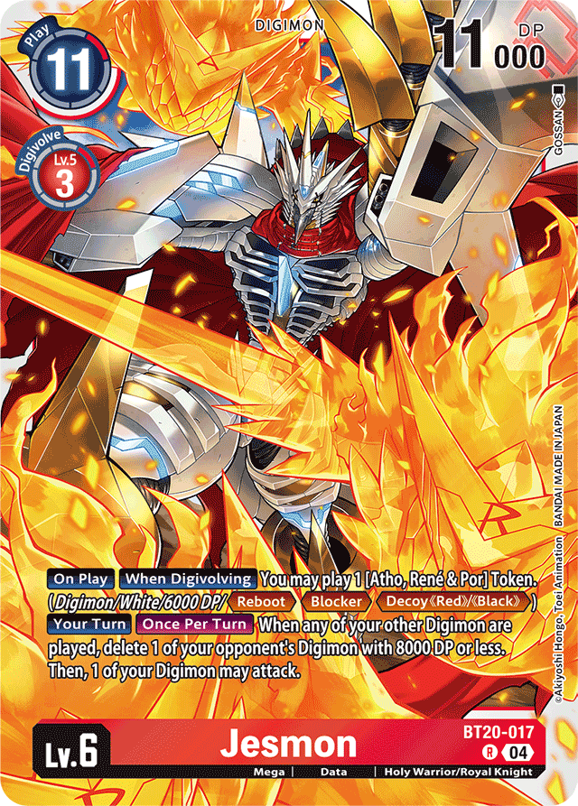Jesmon - Release Special Booster 2.5 - Rare - BT20-017 R