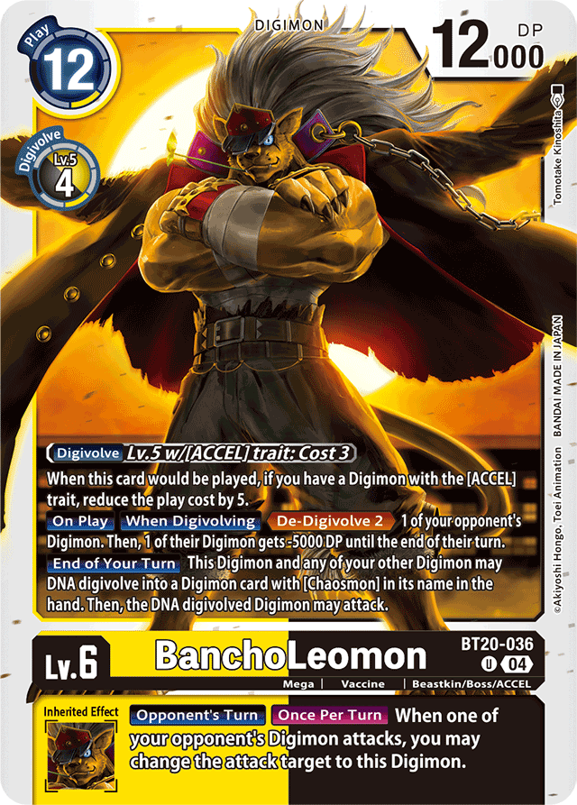 BanchoLeomon - Release Special Booster 2.5 - Uncommon - BT20-036 U