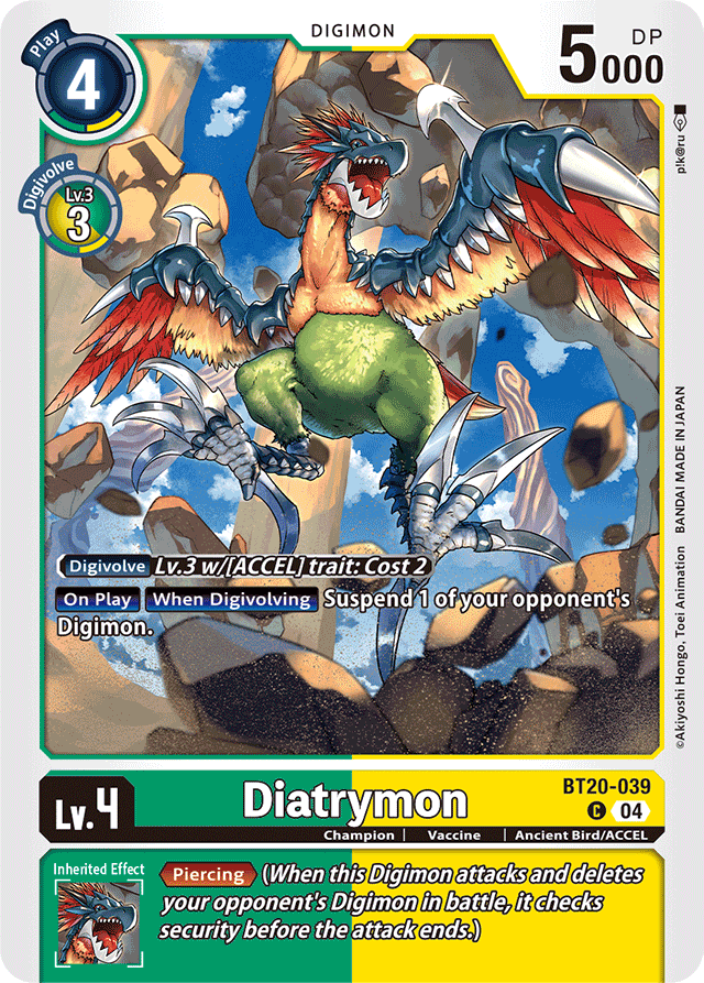 Diatrymon - Release Special Booster 2.5 - Common - BT20-039 C