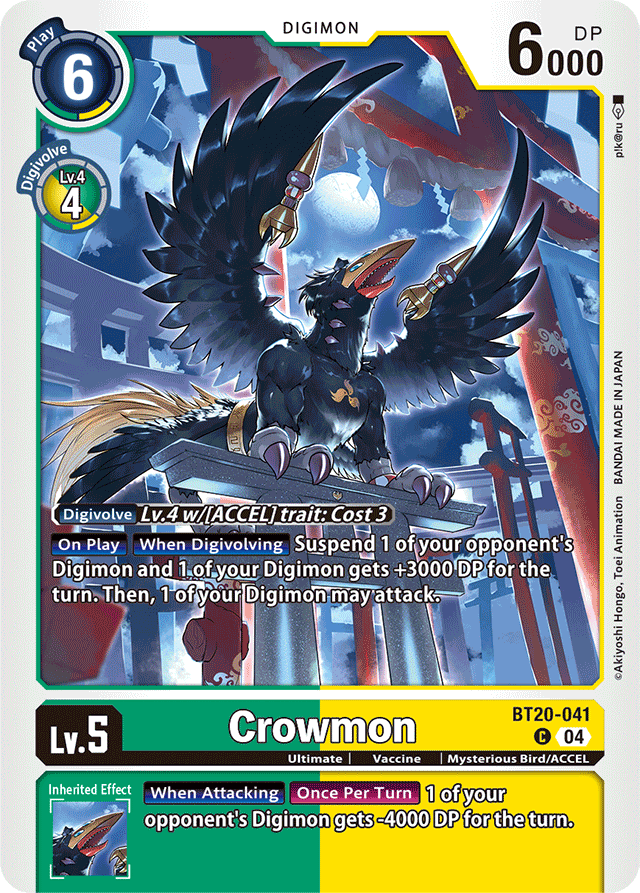 Crowmon - Release Special Booster 2.5 - Common - BT20-041 C