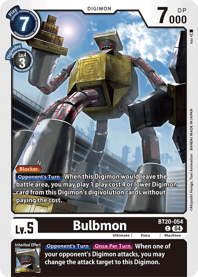 Bulbmon - Release Special Booster 2.5 - Common - BT20-054 C