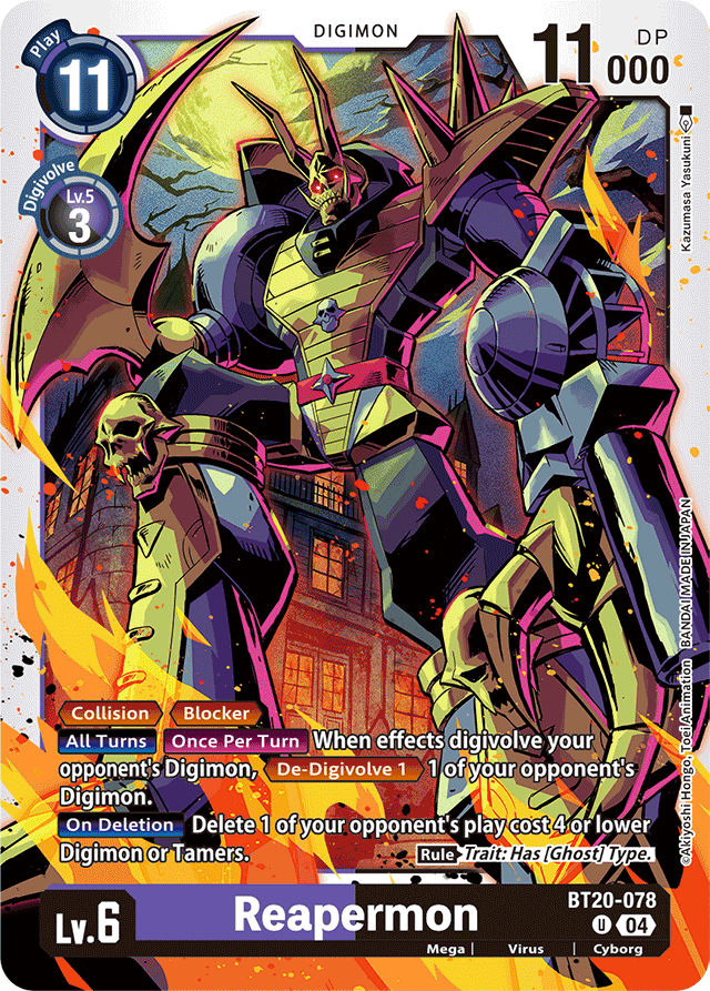 Reapermon - Release Special Booster 2.5 - Uncommon - BT20-078 U