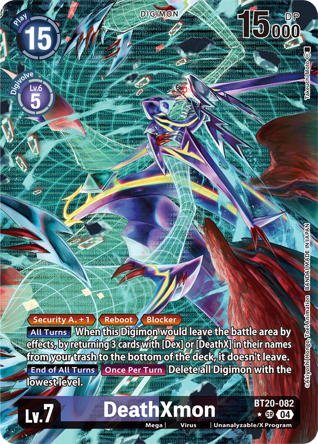 DeathXmon (Alternate Art) - Release Special Booster 2.5 - Super Rare - BT20-082 SR
