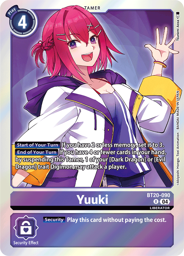 Yuuki - Release Special Booster 2.5 - Rare - BT20-090 R