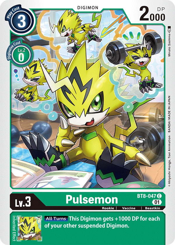 Pulsemon - New Awakening - Common - BT8-047 C