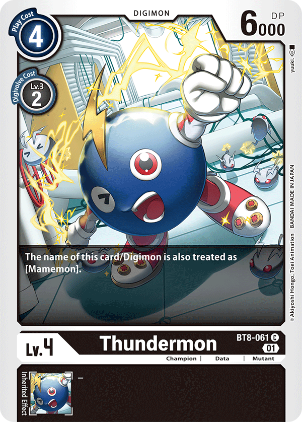 Thundermon - New Awakening - Common - BT8-061 C