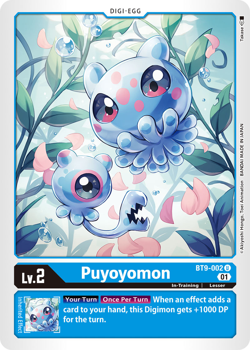 Puyoyomon - X Record - Uncommon - BT9-002 U