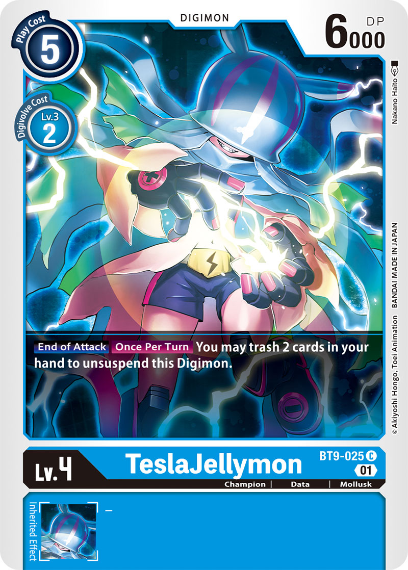 TeslaJellymon - X Record - Common - BT9-025 C