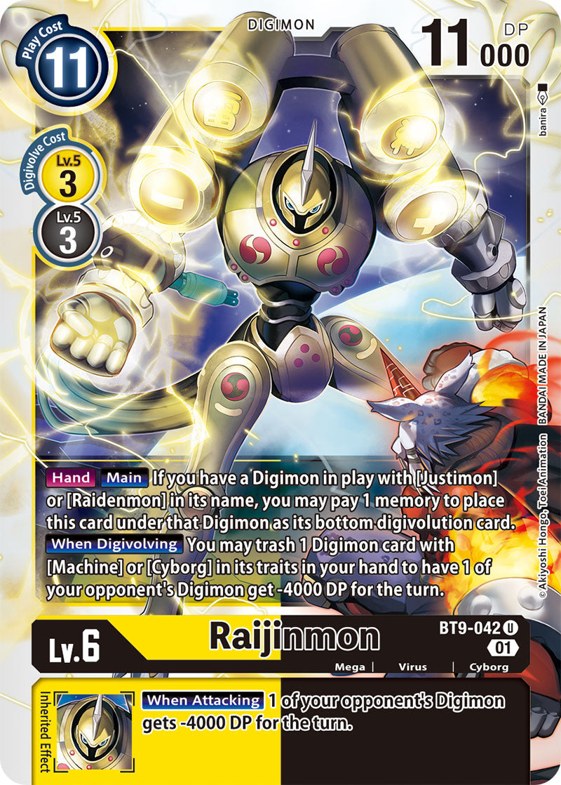 Raijinmon - X Record - Uncommon - BT9-042 U