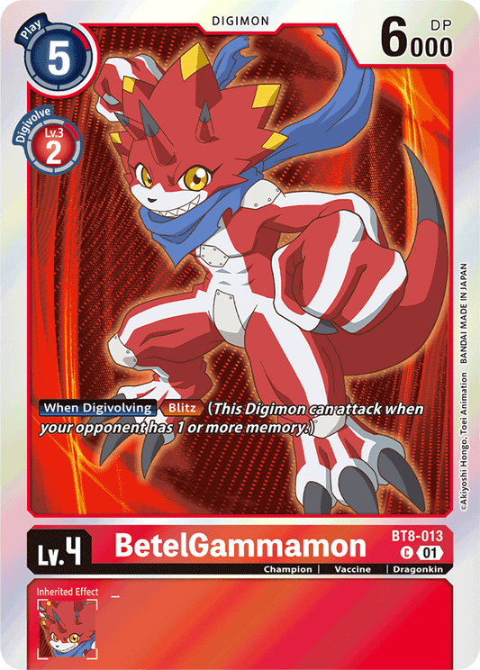BetelGammamon (Double Pack Set 02) - New Awakening - Promo - BT8-013 C