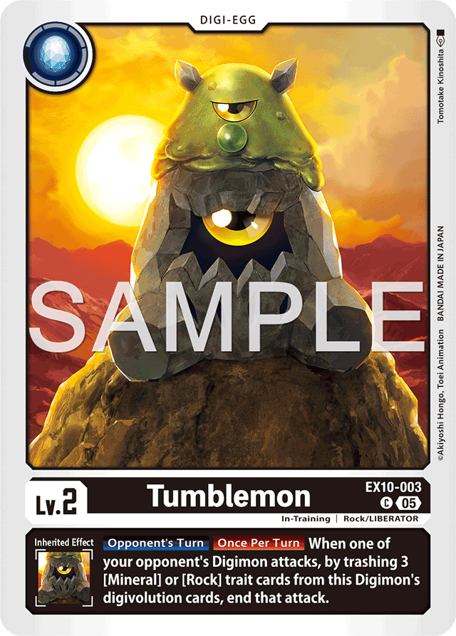 Tumblemon - Sinister Order - Common - EX10-003 C