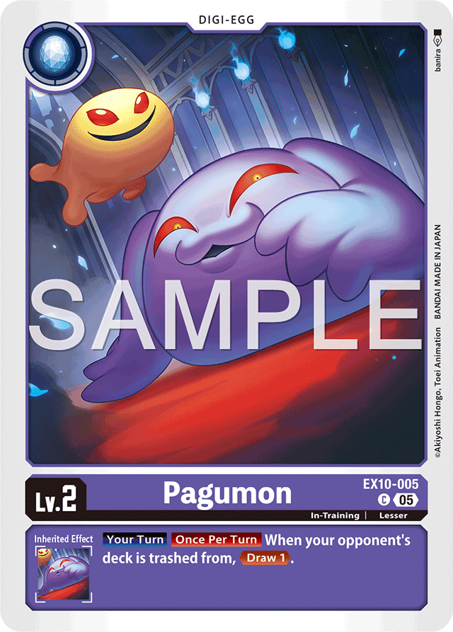 Pagumon - Sinister Order - Common - EX10-005 C