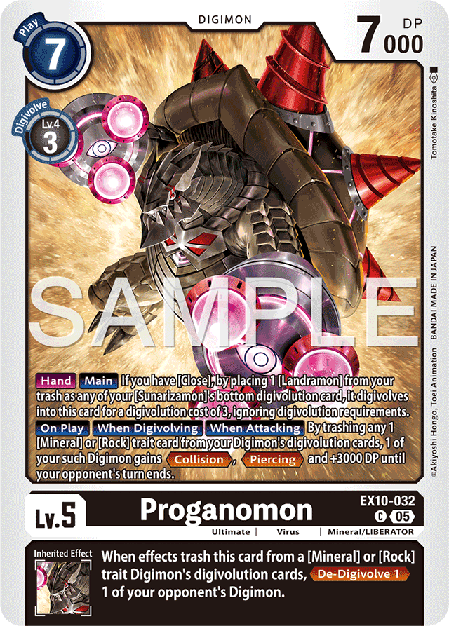 Proganomon - Sinister Order - Common - EX10-032 C