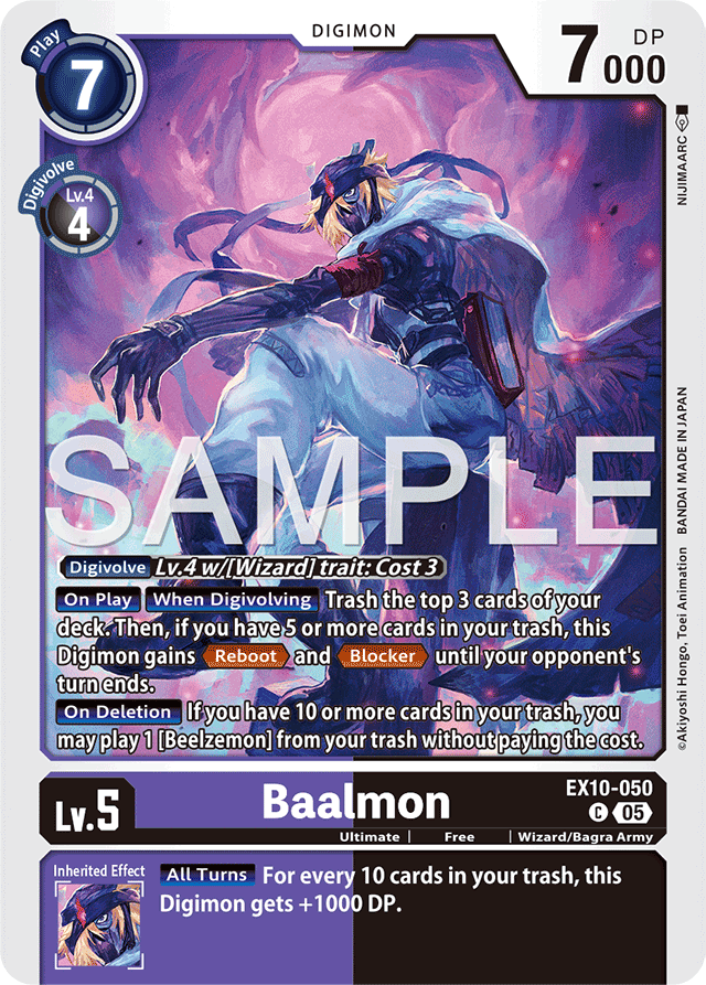 Baalmon - Sinister Order - Common - EX10-050 C