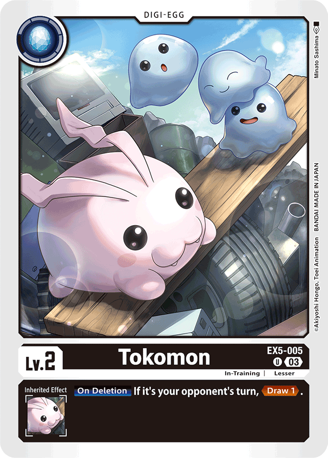Tokomon - Animal Colosseum - Uncommon - EX5-005 U