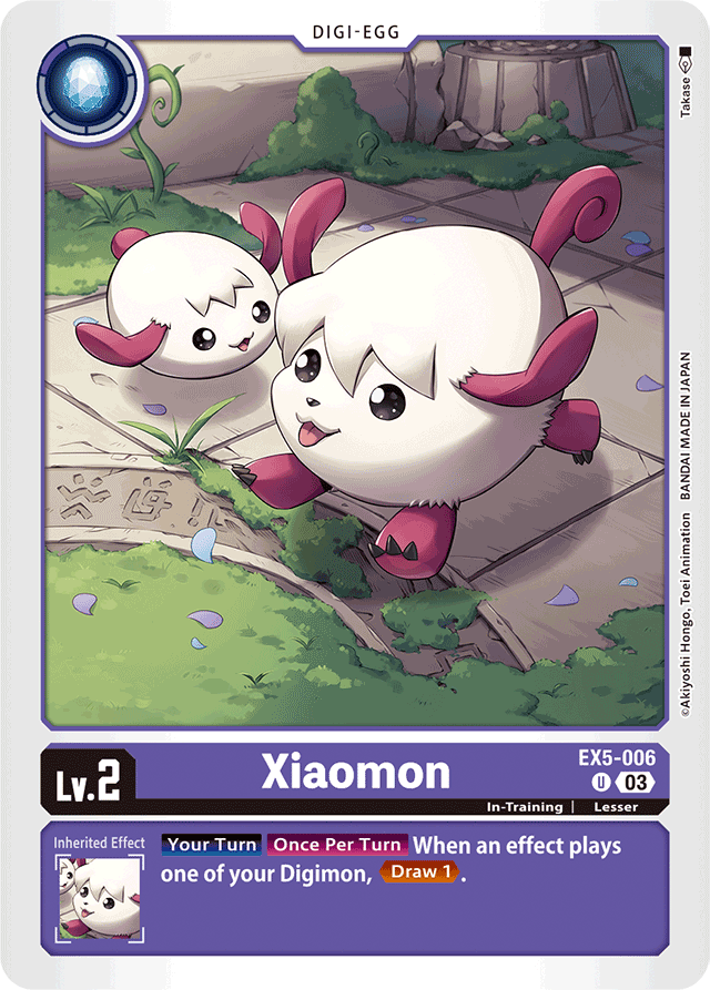 Xiaomon - Animal Colosseum - Uncommon - EX5-006 U