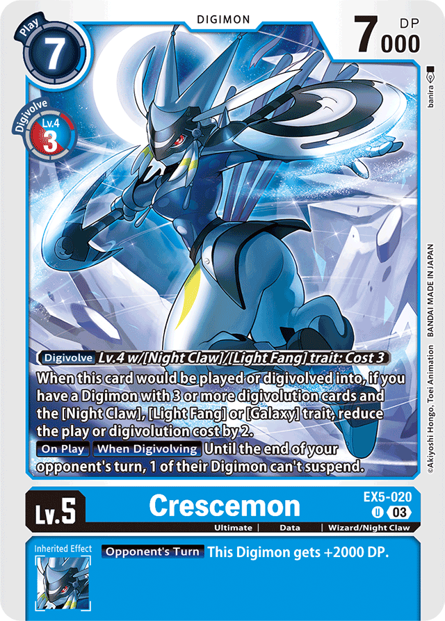 Crescemon - Animal Colosseum - Uncommon - EX5-020 U