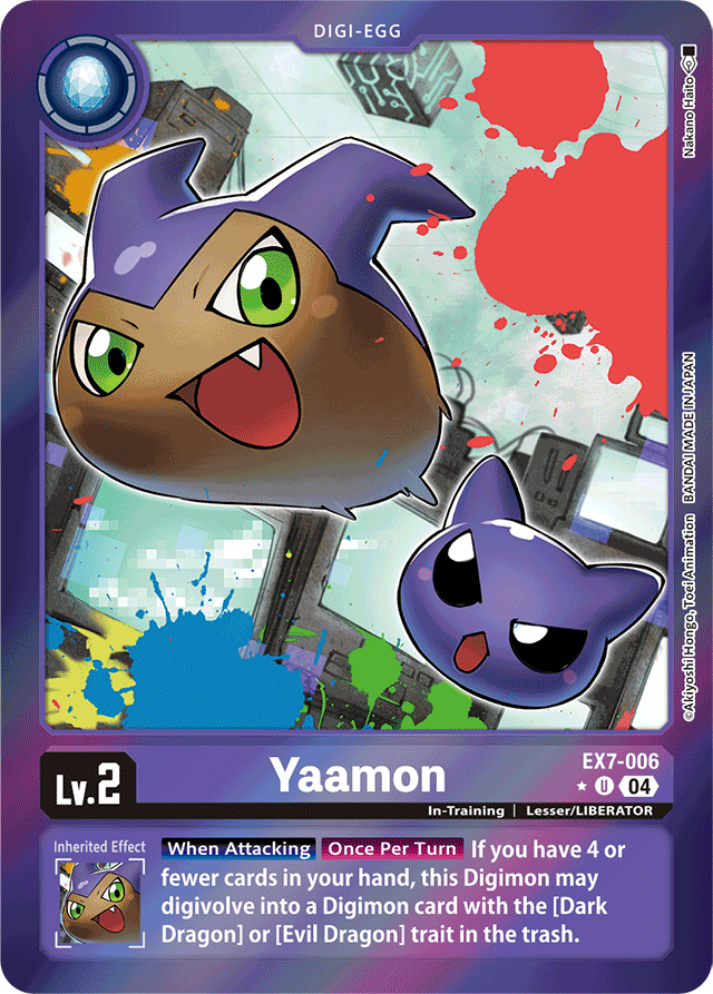 Yaamon (Foil) - Digimon LIBERATOR - Uncommon - EX7-006 U