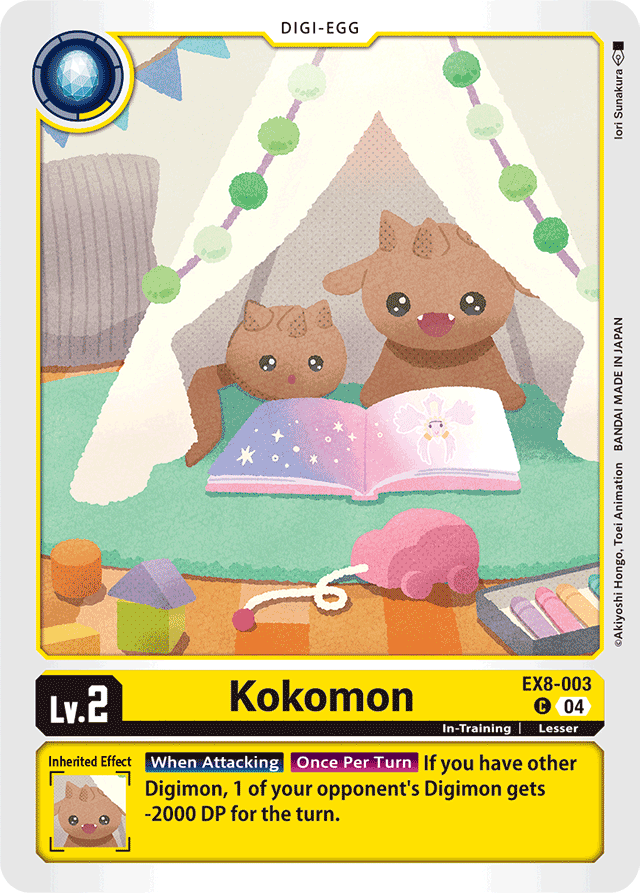 Kokomon - Chain of Liberation - Common - EX8-003 C
