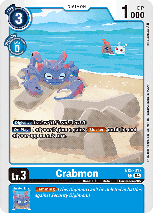 Crabmon - Chain of Liberation - Common - EX8-017 C