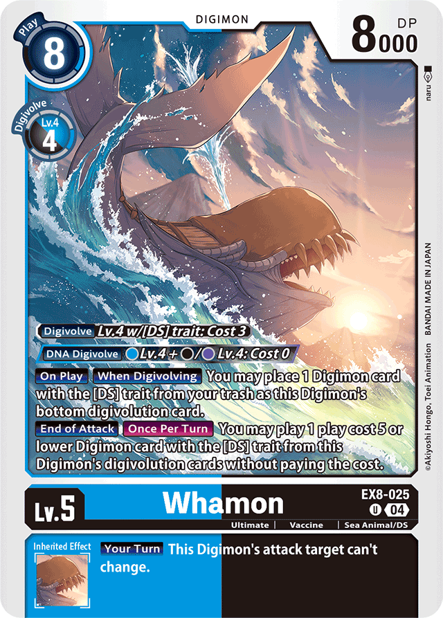 Whamon - Chain of Liberation - Uncommon - EX8-025 U