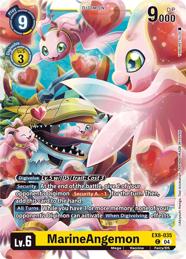 MarineAngemon - Chain of Liberation - Common - EX8-035 C