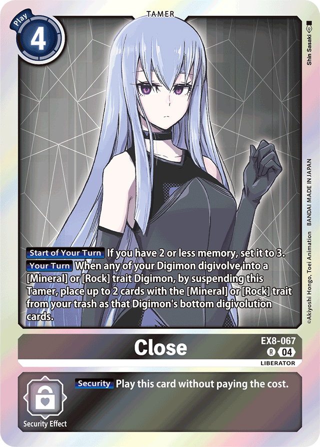 Close - Chain of Liberation - Rare - EX8-067 R