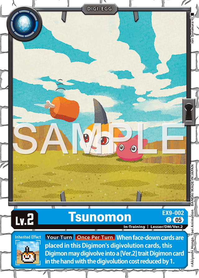 Tsunomon - Versus Monsters - Common - EX9-002 C